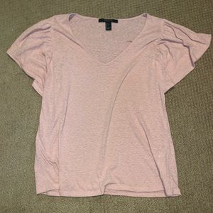 Pink Contemporary Forever 21 Top Size Large